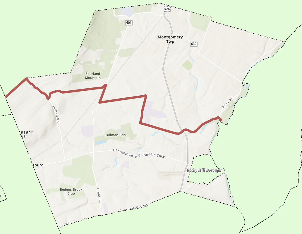 Montgomery Township Fire District Boundary Map
